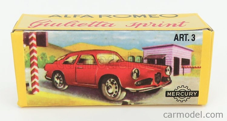 Edicola Alfa romeo Giulietta Sprint Coupe 1960 1:48 Žlutá