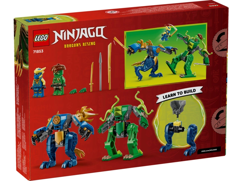 LEGO Ninjago - Jay a boj v dračom robotickom obleku