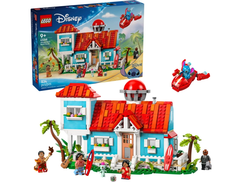 LEGO Disney - Lilo a Stitch a domček na pláži