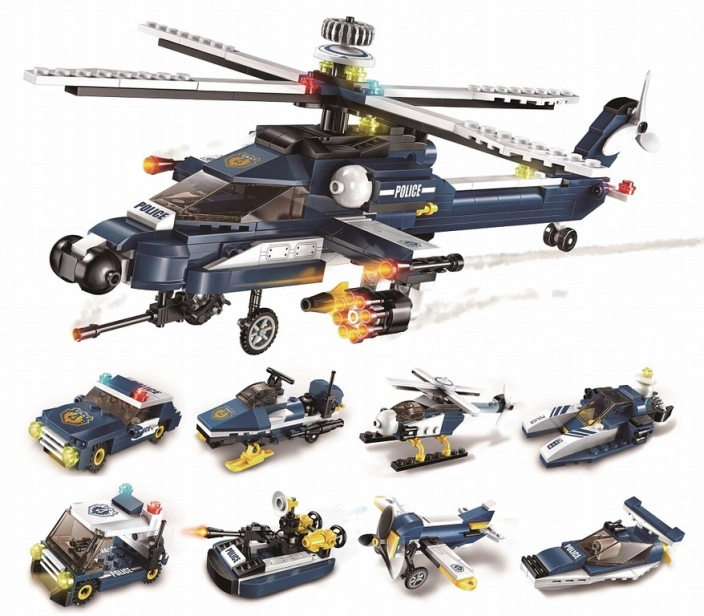 Qman Storm Armed Helicopter 1801 sada 8v1