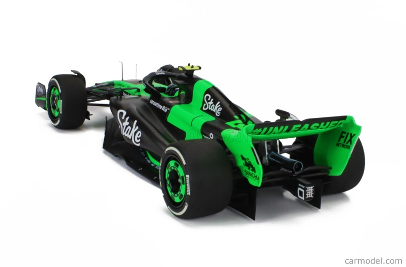 Minichamps Sauber F1 C44 Team Stake Kick N 24 Sezóna 2024 Zhou Guanyu 1:18 Zelená čierna