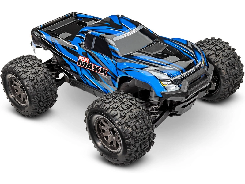 RC auto Traxxas Mini Maxx 1:12 BL-2s RTR, modrá