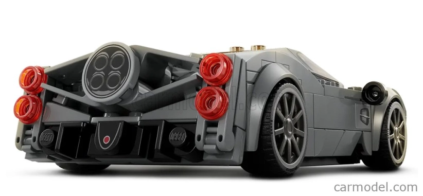 Lego Pagani Lego Speed Champion - Utopia 2022 - 249 Pezzi - 249 Pieces Grey