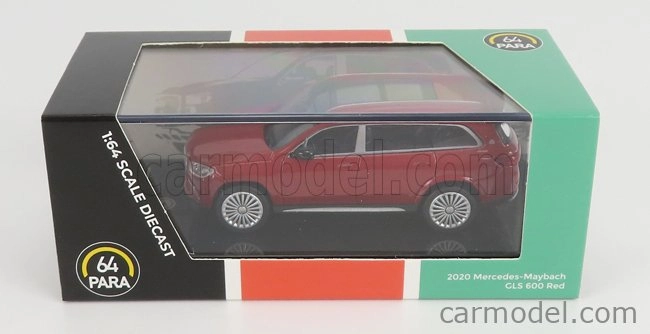 Paragon-models Mercedes benz Maybach Gls-class 600 (x167) Lhd 2019 1:64 Red
