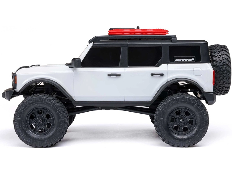 RC auto Axial SCX24 Ford Bronco 2021 1:24 4WD RTR, červená