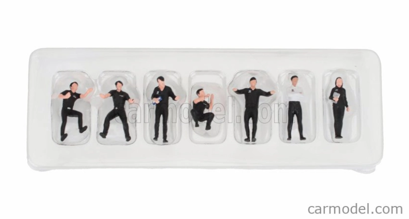 Mini-gt Accessories Set 7x Team Nissan Nismo Racing Figures 1:64 Různé