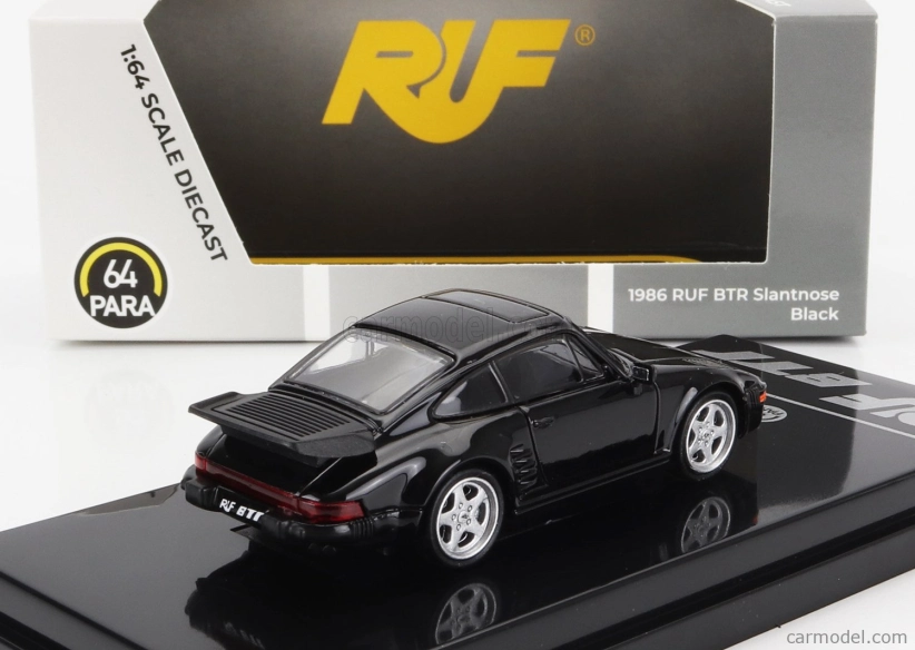 Paragon-models Porsche 911 930 Ruf Btr Slantnose Lhd 1986 1:64 Black