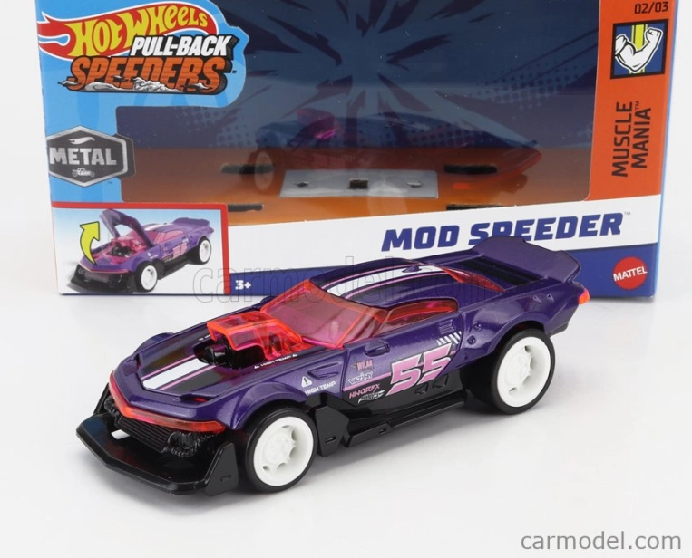 Mattel hot wheels Mitsubishi Set Assortment 12 Pieces Speeders Series 1:43 Různé