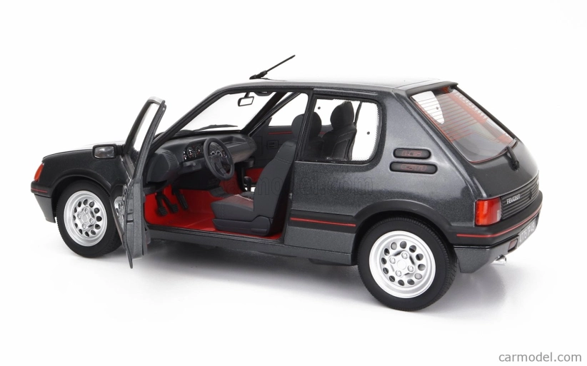 Norev Peugeot 205 1.6 Gti 1988 1:18 Graphite Grey