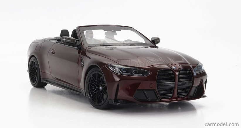 Minichamps BMW radu 4 M4 (g83) Cabriolet 2020 1:18 červená met.