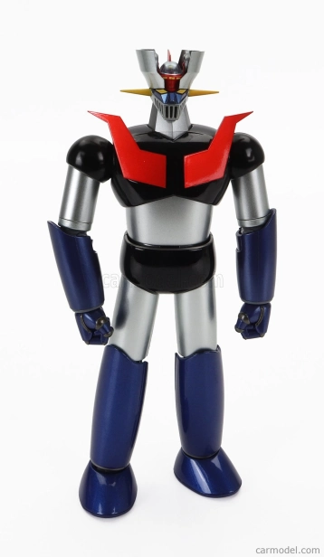 Robot Bandai Metal - Mazinga Z - Gx-105 Postavička Mazinger Z Robot - Kaku Shin Modrá Strieborná Červená Čierna