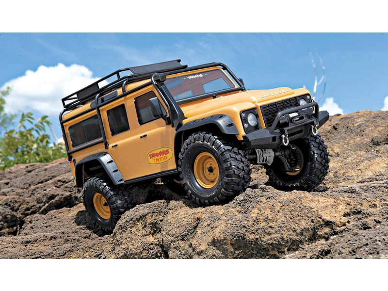 RC auto Traxxas TRX-4 Land Rover Defender 1:10 TQi, Trophy