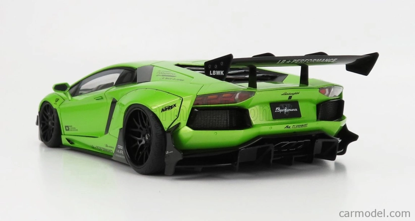 Autoart Lamborghini Aventador Liberty Walk 2017 1:18 Pearl Green