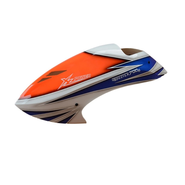 Kabína Specter 700V2 - modrá/oranžová
