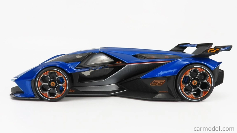 Maisto Lamborghini Lambo V12 Vision Gt N 63 Gran Turismo 2020 1:18 Blue Met