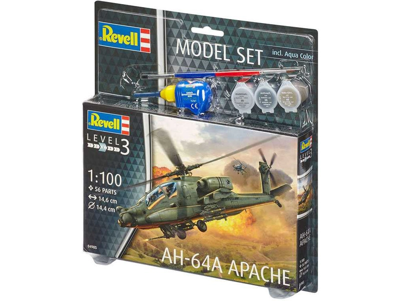 Revell Boeing AH-64A Apache (1:100) súprava