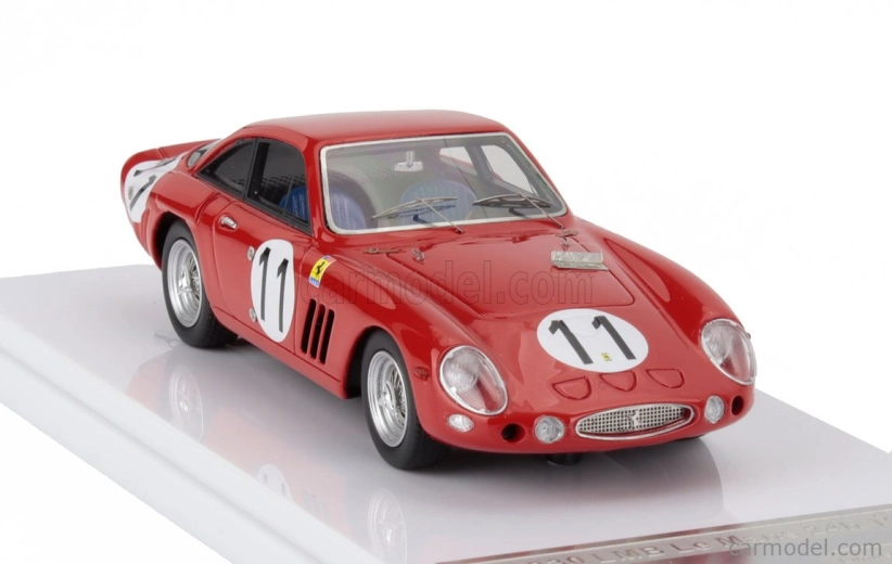 Tecnomodel Ferrari 330 Lmb 4.0l V12 Team North American Racing N.a.r.t. N 11 24h Le Mans 1963 Dan Gurney - Jim Hall 1:43 Červená