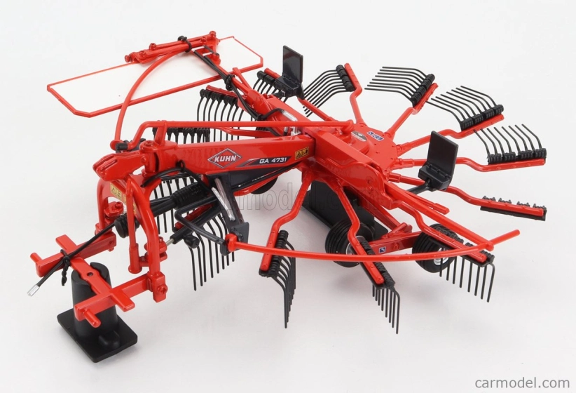 Universal hobbies Kuhn Ga4731 Single Rotor Rake 1:32 Orange