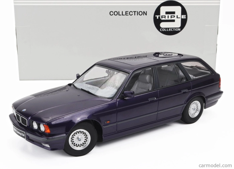 Triple9 BMW radu 5 Touring (e34) Sw Station Wagon 1996 1:18 Blue Violet Met