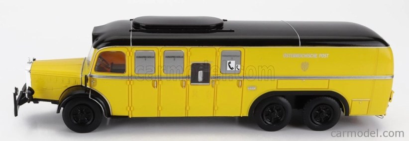 Edicola Mercedes benz O10000 Osterreichische Post 1938 1:43 Žltá