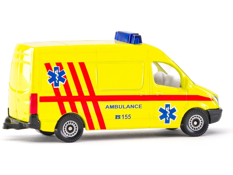 SIKU Blister – ambulancia súprava 3 áut (česká verzia) 1:50