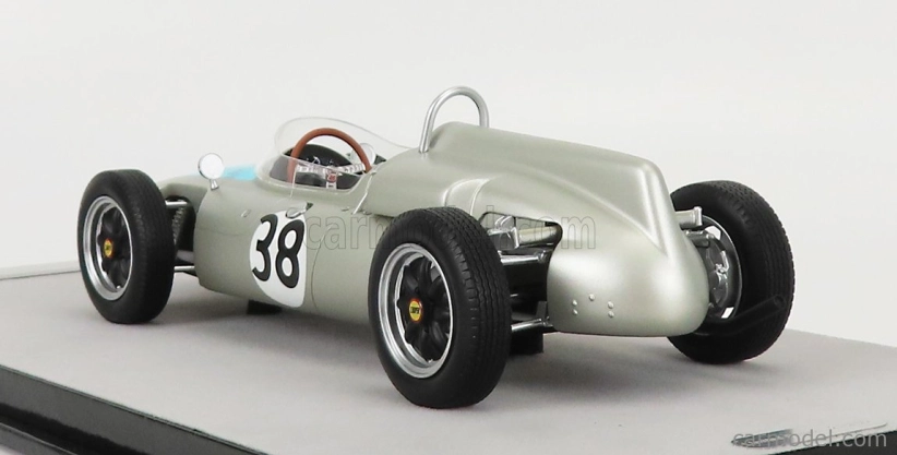 Tecnomodel Cooper F1  T53 N 38 German Gp 1961 B.collomb 1:18 Silver