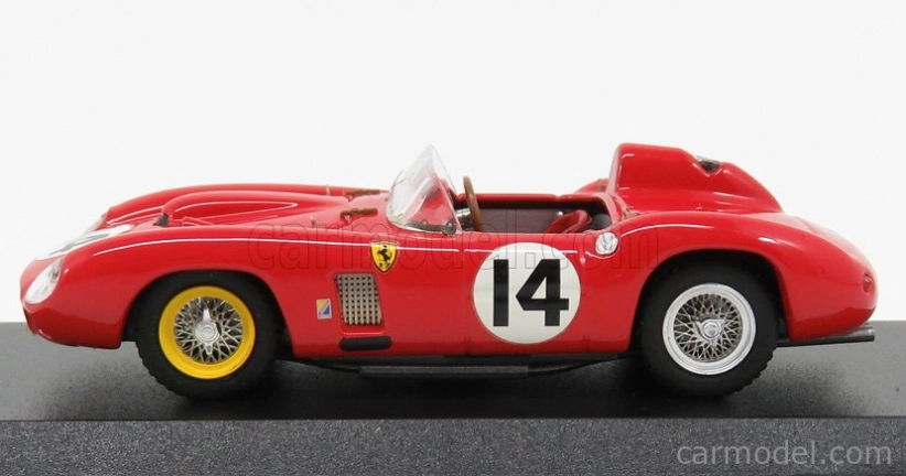 Art-model Ferrari 290mm Ch.0628 Spider N 14 12h Sebring 1957 Von Trips - Hill 1:43 Red