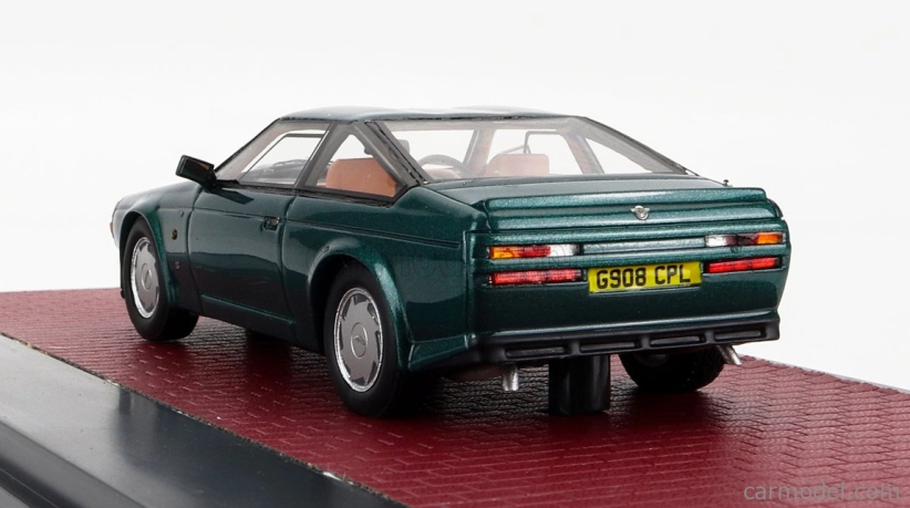 Modely v mierke Matrix Aston martin V8 Zagato 1986 1:43 Green Met