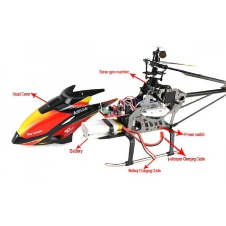 RC vrtuľník Heli MT400 V913