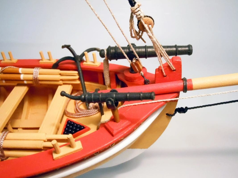 Model Shipways Ozbrojený dlhý čln 1:24