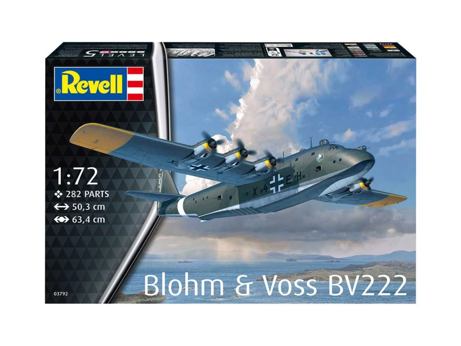 Plastic ModelKit lietadlo 03792 - Blohm & Voss BV222 (1:72)