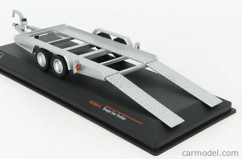 Ixo-models Príslušenstvo Carrello Trasporto Auto - Príves na prepravu áut Strieborné kolesá - auto nie je súčasťou balenia 1:43 Silver Black