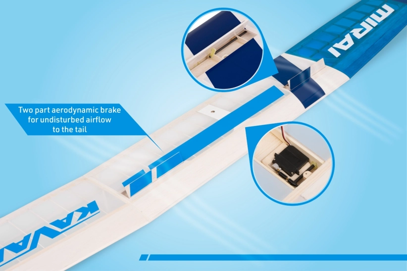 RC letadlo KAVAN Mirai větroň kit 1995mm