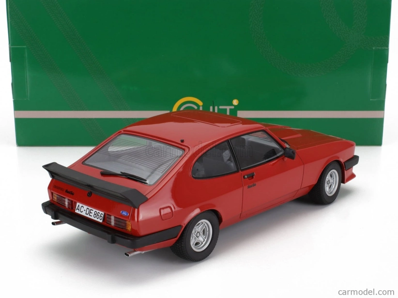 Cult-scale models Ford england Capri 2.8 Turbo 1981 1:18 Red