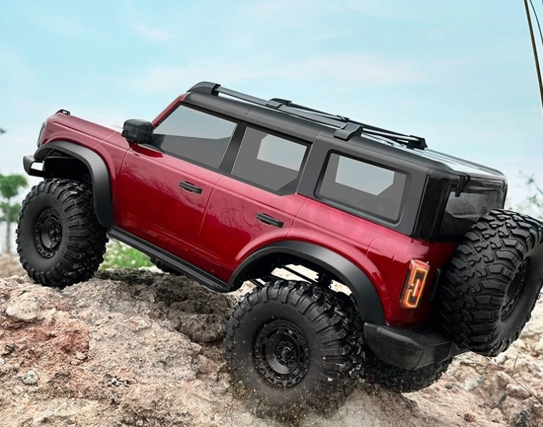 RC auto Trail Crawler, červená