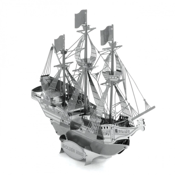 Ocelová stavebnice Golden Hind
