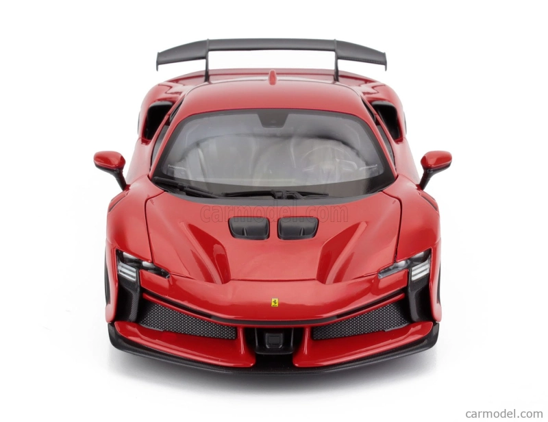 Bburago Ferrari Sf90 Xx Stradale 2024 1:18 Rosso Corsa – červeno-čierna