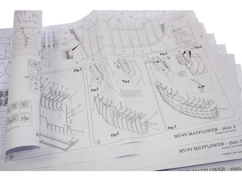MAMOLI Mayflower 1609 1:70 kit