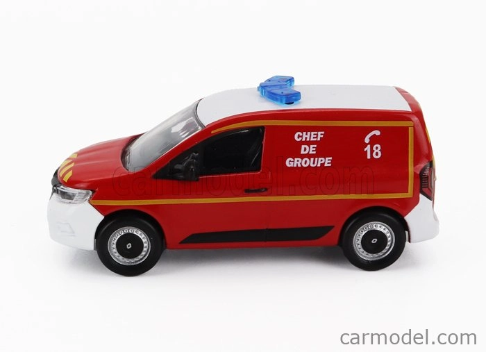 Norev Renault Kangoo Van Sapeurs Pompiers Chef De Group 2023 1:64 červená biela