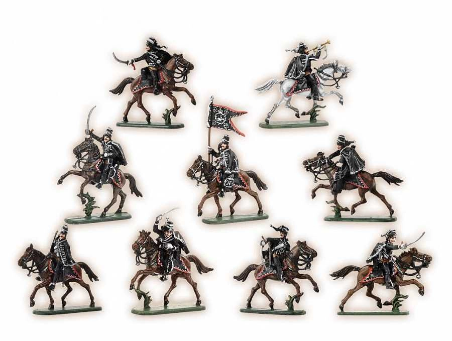 Zvezda figurky Black Hussars (1:72)