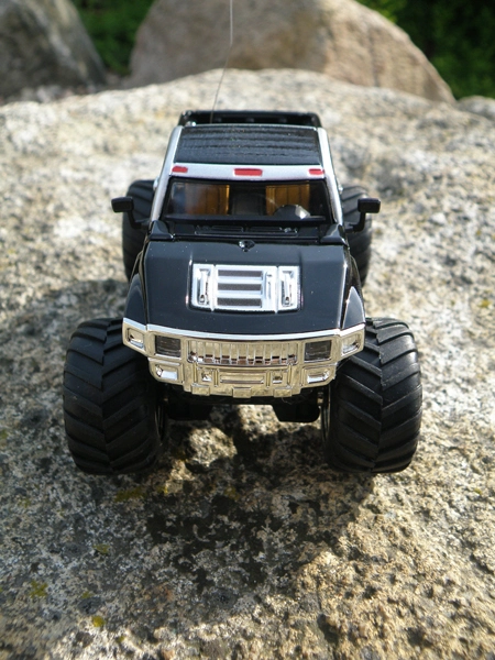 Mini RC Monster Truck, čierna