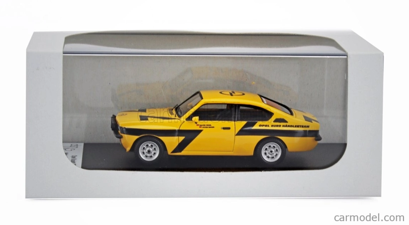 Trofeu Opel Kadett Gte N 0 Testovacie vozidlo Rally Montecarlo 1975 Walter Rohrl - Jochen Berger 1:43 Žltá čierna