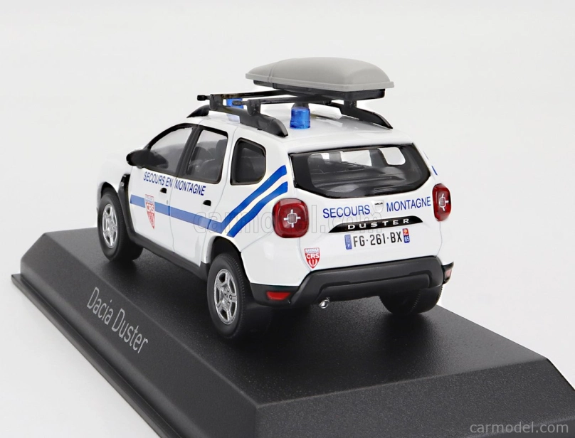 Norev Dacia Duster Police 2020 1:43 Biela modrá