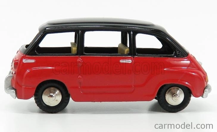 Edicola Fiat 600 Multipla I Series 1956 1:48 Červená Černá