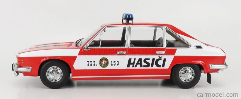 Triple9 Tatra 613 Czechoslovakia Hasici Fire Engine 1979 1:18 Červená Bílá