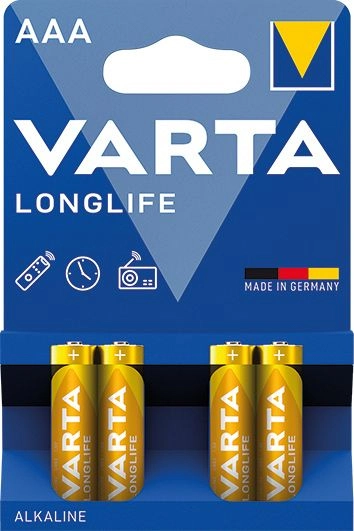 VARTA 4103 Longlife AAA LR03 4ks