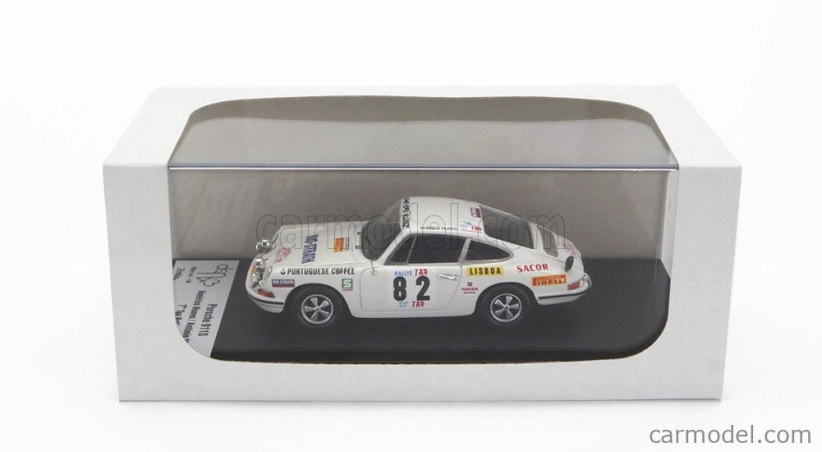 Trofeu Porsche 911s (night Version) N 82 Tap Rally 1972 A.nunes - A.morais 1:43 Bílá