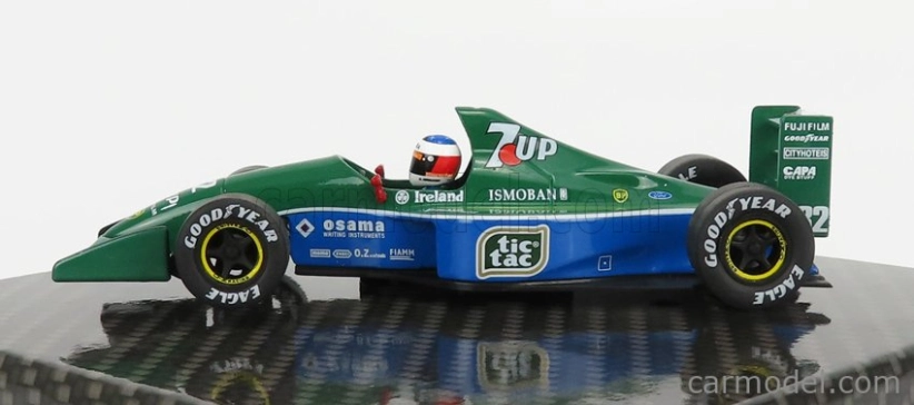 Ixo-models Jordan F1 191 7up Jordan Team N 32 1st F1 Gp Belgium 1991 Michael Schumacher 1:43 Green