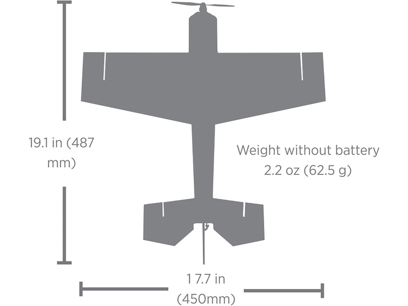 E-flite Eratix 3D FF 0.45m AS3X SAFE Select BNF Basic