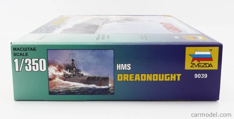 Zvezda HMS Battleship Dreadnought 1906 1:350 /